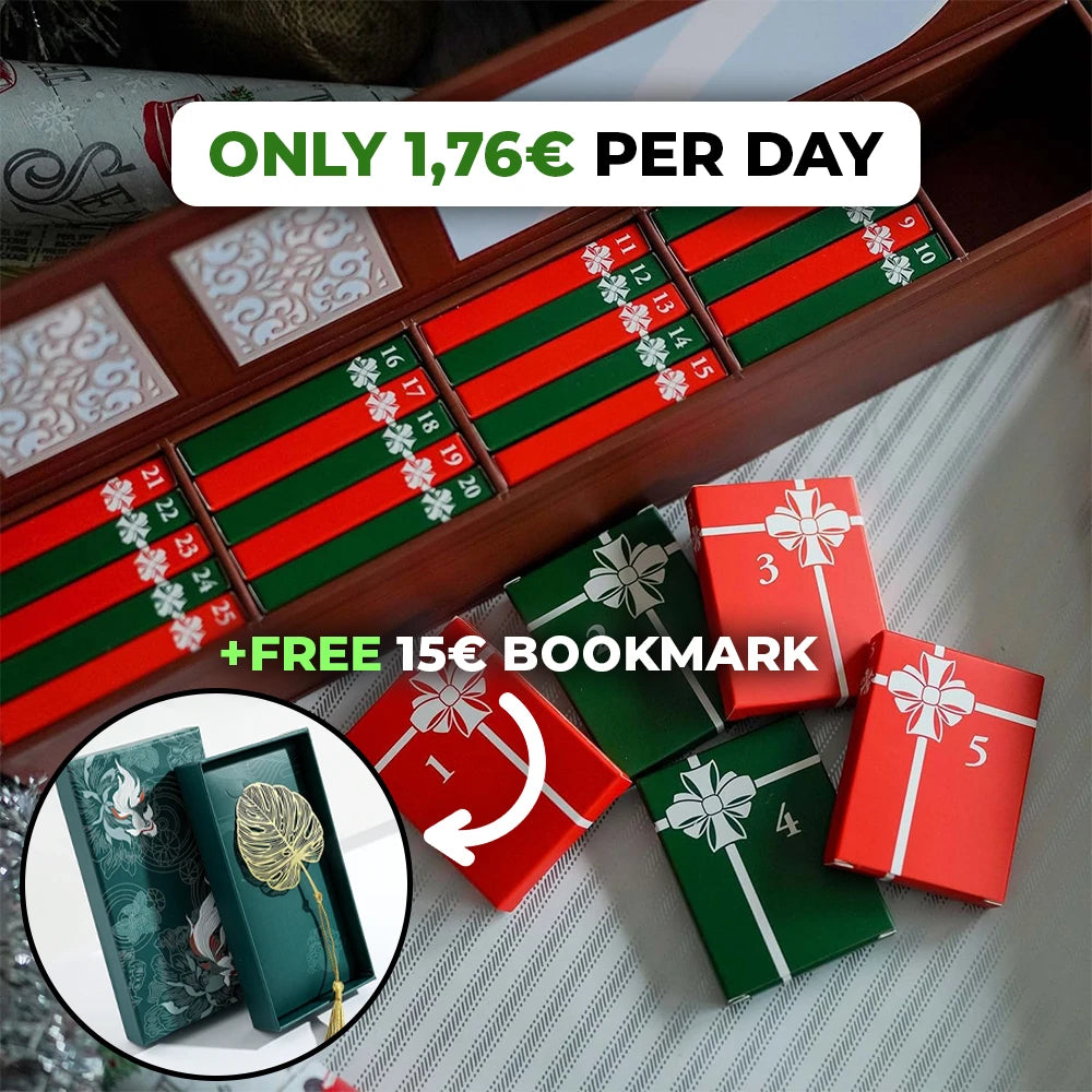 Mini Book Ornament Advent Calendar
