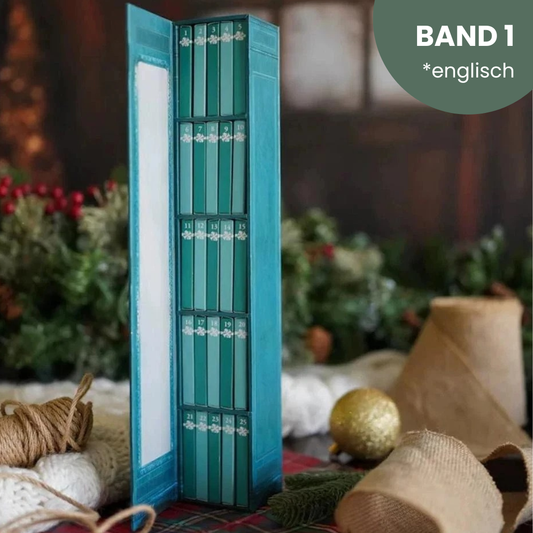 Mini Buch Ornament Adventskalender